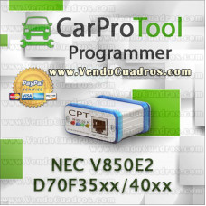 CARPROTOOL - CPT - ACTIVACIÓN DE LICENCIA ONLINE PARA PROGRAMADOR JTAG FLUR0RTX - PROCESADORES NEC RENESAS V850E2 D70F35XX D70F40XX