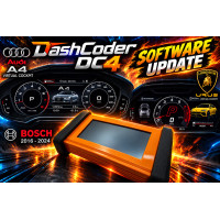 DASHCODER - DC4 - ACTUALIZACIÓN DE SOFTWARE EN LÍNEA - ACTIVACIÓN DE SOFTWARE EN LÍNEA - PAKET AUDI / LAMBORGHINI - BOSCH VIRTUAL COCKPIT - ¡SOLO PARA CLIENTES SIN SUSCRIPCIÓN!