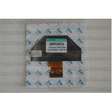 MERCEDES BENZ SLK CLASS R171 / W171 - PANTALLA LCD PARA VELOCÍMETRO - CUADRO INSTRUMENTOS - ODÓMETRO - TACÓMETRO - ORIGINAL DE MINITOOLS - SEPDISP30