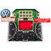 SERVICIO DE REPARACIÓN DE PANTALLA LCD DEL VELOCÍMETRO PARA VOLKSWAGEN VW CADDY CON PANTALLA LCD PEQUEÑA - 1T0920864A / 1K0920861M / 1K0920863B / VDO 92290206 - SEPDISP10