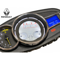SERVICIO DE REPARACIÓN DE PANTALLA LCD / SERVICIO DE CLONACIÓN DE VELOCÍMETRO PARA CUADROS DE INSTRUMENTOS DE RENAULT MEGANE III CON FALLO EN LA PANTALLA LCD CENTRAL
