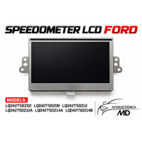 FORD - C-MAX / FOCUS / KUGA / TOURNEO / TRANSIT CONNECT-CUSTOM - PANTALLA LCD - PANTALLA LCD PARA VELOCÍMETRO - PANTALLA LCD PARA CUENTAKILÓMETROS - PANTALLA TACÓMETRO - LQ042T5DZ02 LQ042T5DZ08 LQ042T5DZ12 LQ042T5DZ12A  LQ042T5DZ14A LQ042T5DZ14B