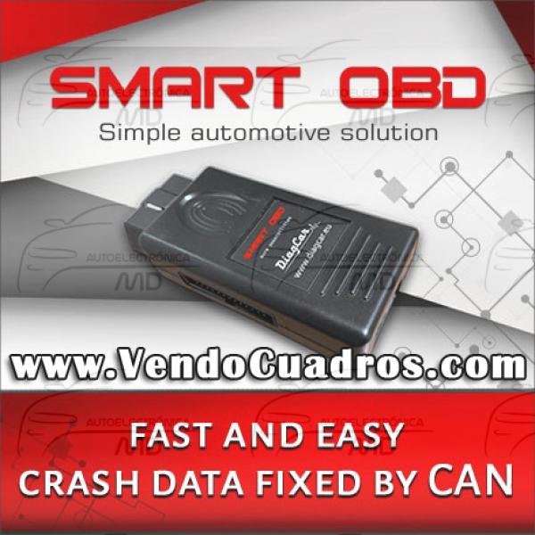 CARPROTOOL AIRBAG SRS SERVICE TOOL + SMARTOBD CAN TOOL RENOVACIÓN DE